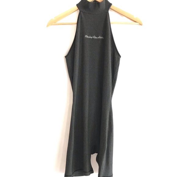 Harley-Davidson Pants - Harley-Davidson Gray Turtleneck Romper- sz Sm